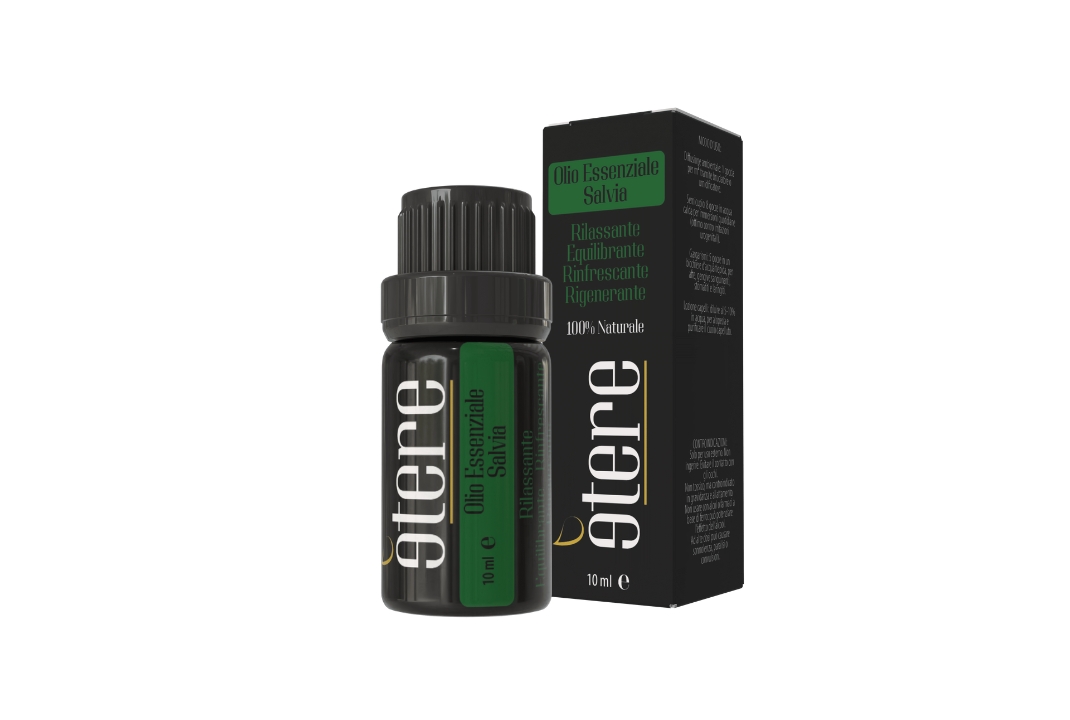 Olio essenziale di salvia - 10 ml - immagine 2