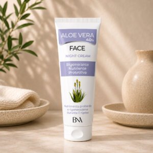 Crema Viso Notte Aloe Vera 40% – 50 ml