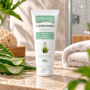 Aloe vera clean& wash showergel Tubo 200 ml