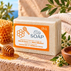 Sapone artigianale miele millefiori
