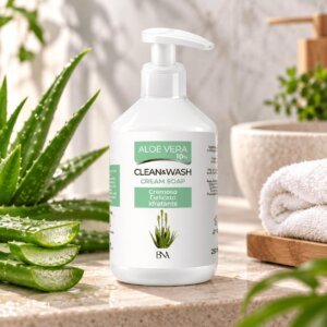 Aloe vera clean & wash cream soap-250 ml